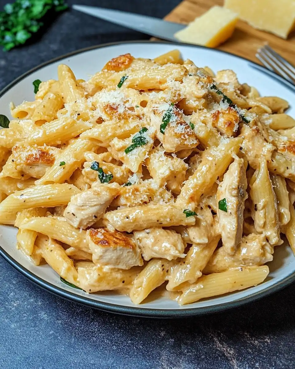 Irresistible Comfort: Discover the Best Cheesy Chicken Pasta Recipe - Featured Image