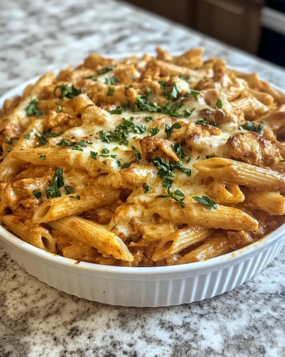 Irresistible Comfort: Discover the Best Cheesy Chicken Pasta Recipe 6 Final dish - Irresistible Comfort: Discover the Best Cheesy Chicken Pasta Recipe