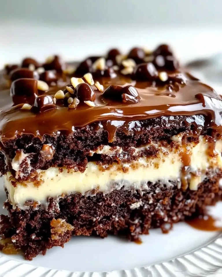 Decadent Delight: Turtle Texas Sheet Cake Extravaganza - Featured Image