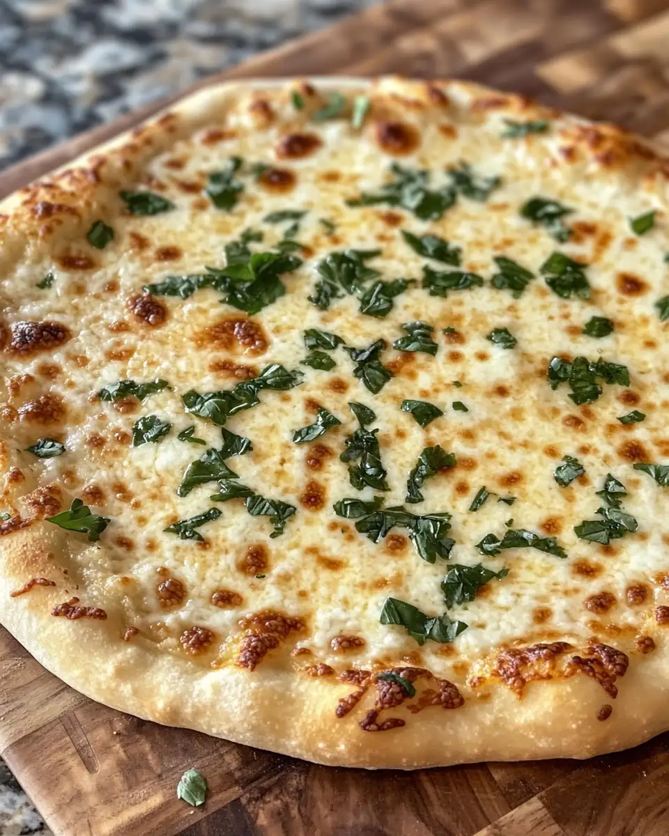 Final dish - Unveiling the Secret to Irresistible White Pizza Perfection