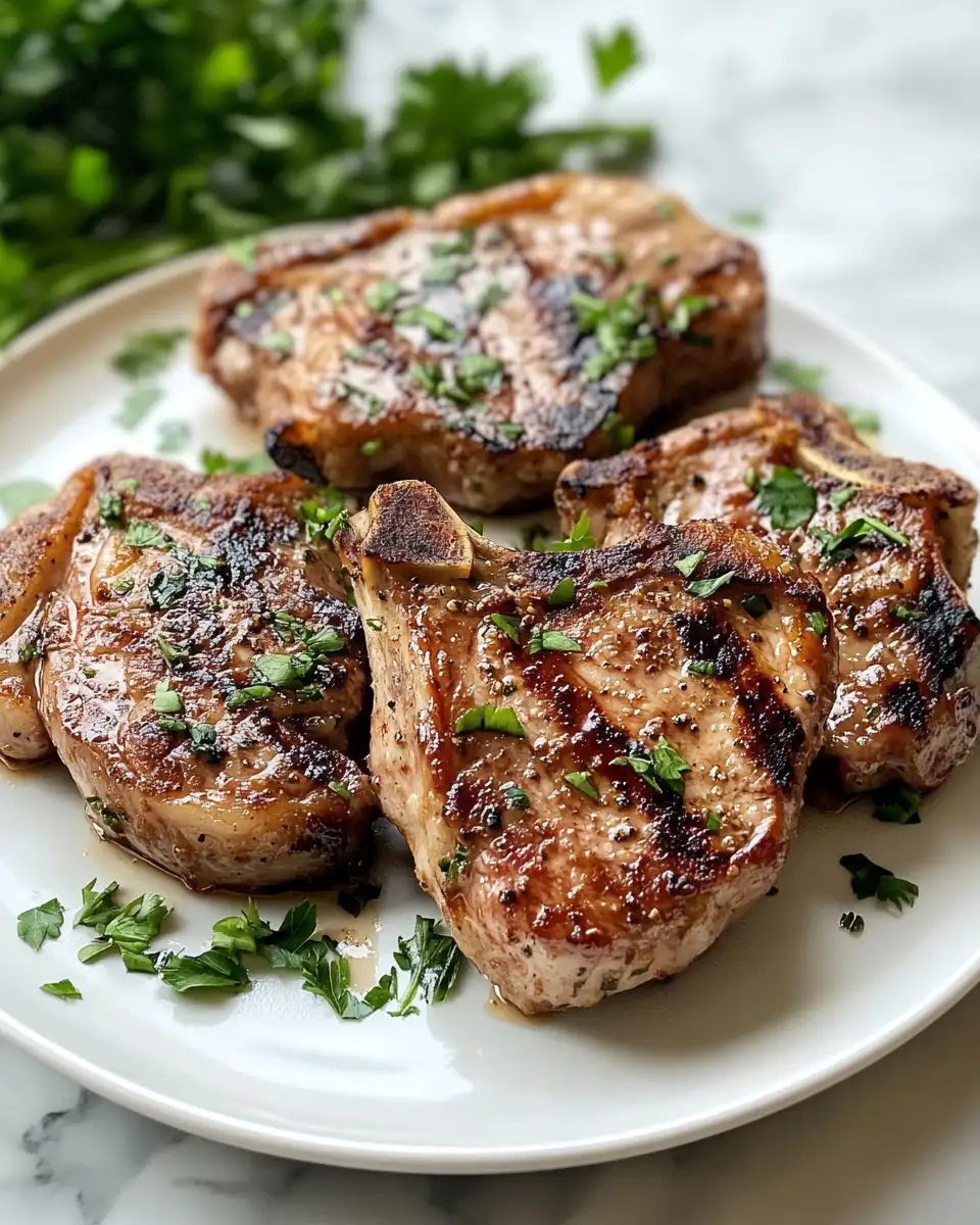 Final dish - Savor the Flavor of Authentic Sicilian Pork Chops