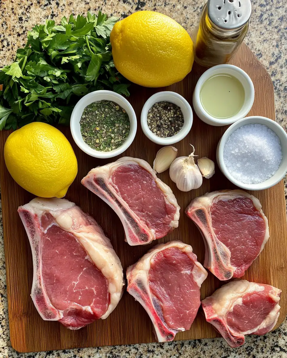 Ingredients for Savor the Flavor of Authentic Sicilian Pork Chops