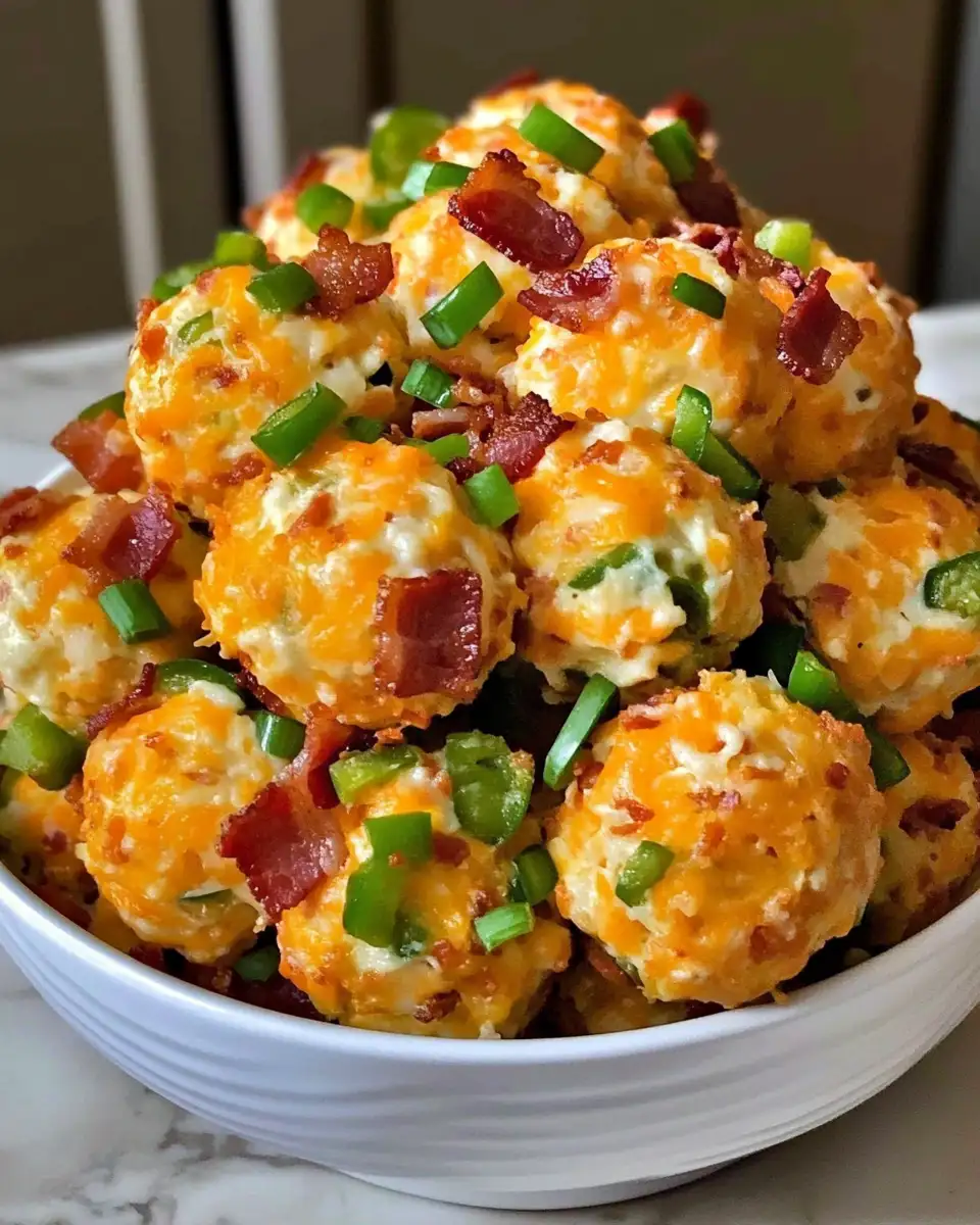 Spice Up Your Snack Game with Irresistible Bacon Jalapeño Popper Cheese Balls - Featured Image