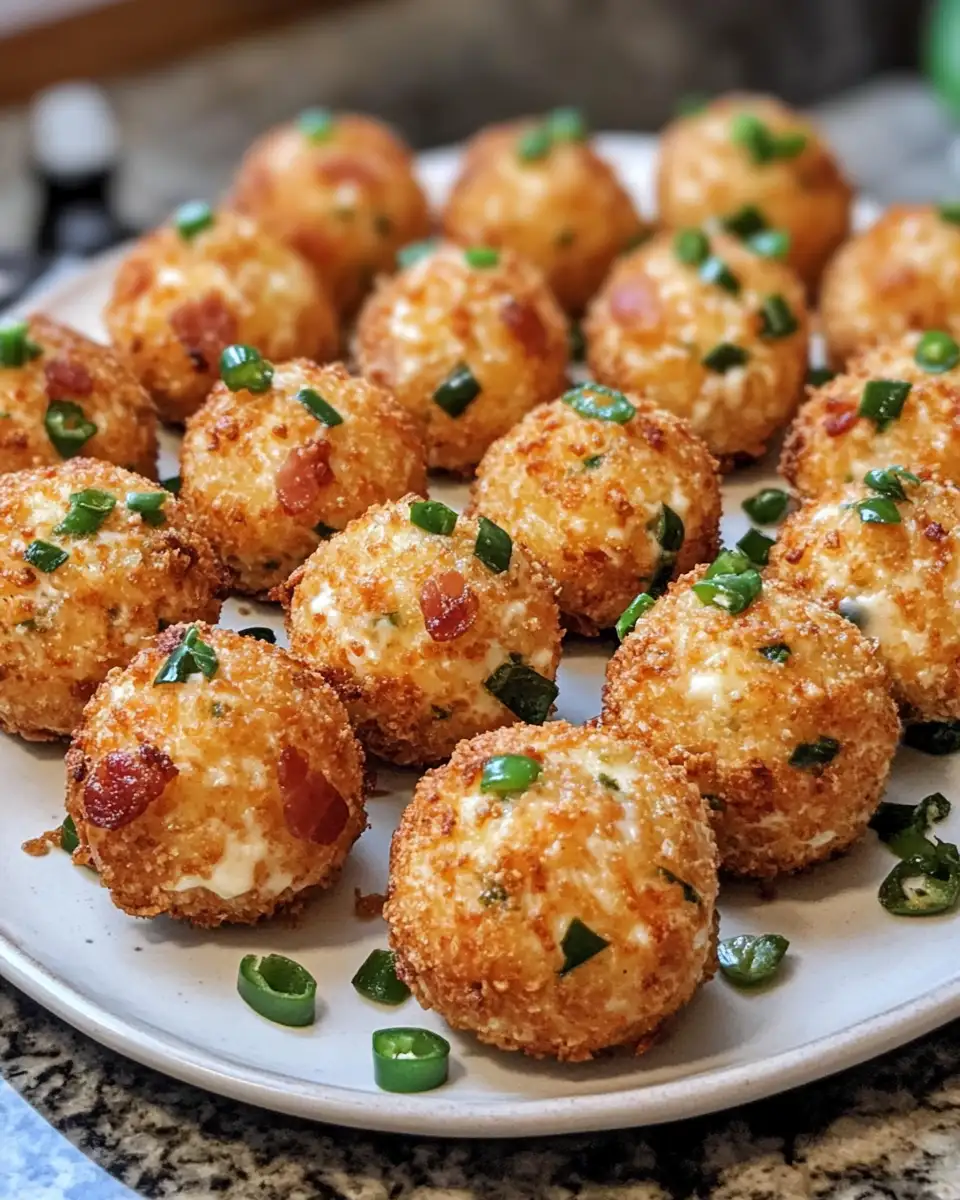 Irresistible Bacon Jalapeño Popper Cheese Balls for Your Next Party 6 Final dish - Irresistible Bacon Jalapeño Popper Cheese Balls for Your Next Party