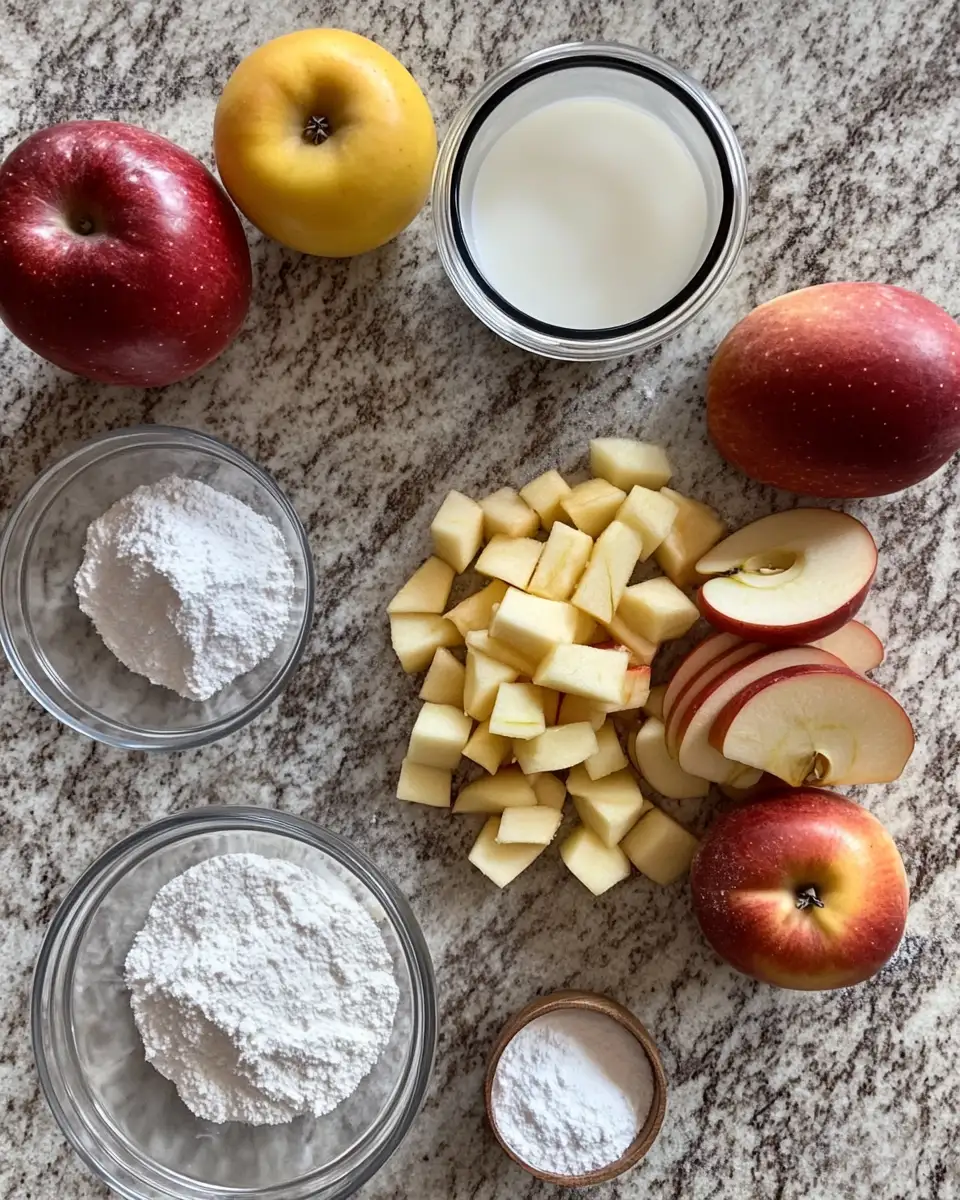 Baked Apple Fritters: A Delicious Twist on a Classic Treat 4 Ingredients for Baked Apple Fritters: A Delicious Twist on a Classic Treat