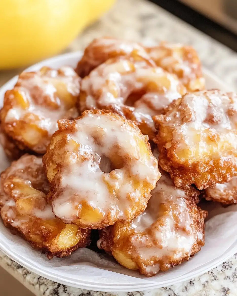 Crispy and Sweet: The Ultimate Baked Apple Fritters Recipe - Featured Image