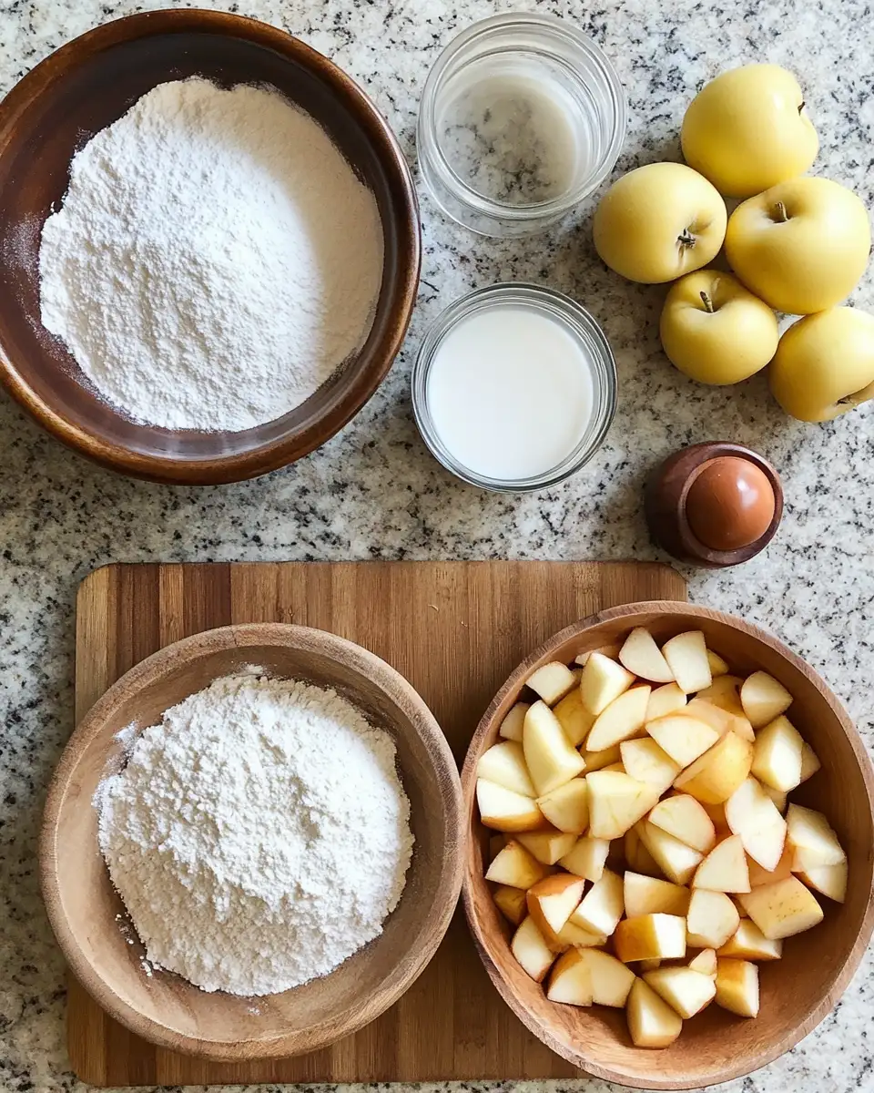 Irresistible Baked Apple Fritters Recipe to Sweeten Your Day 4 Ingredients for Irresistible Baked Apple Fritters Recipe to Sweeten Your Day
