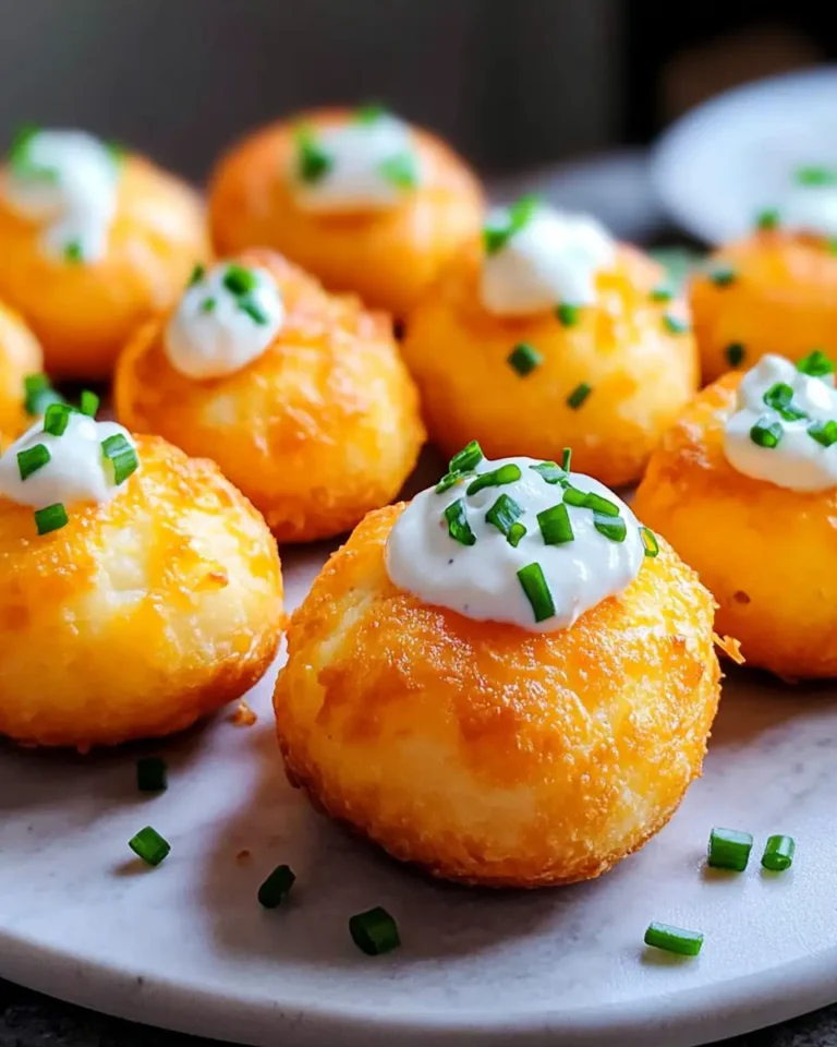 Irresistibly Cheesy Baked Potato Puffs: Your New Favorite Snack - Featured Image