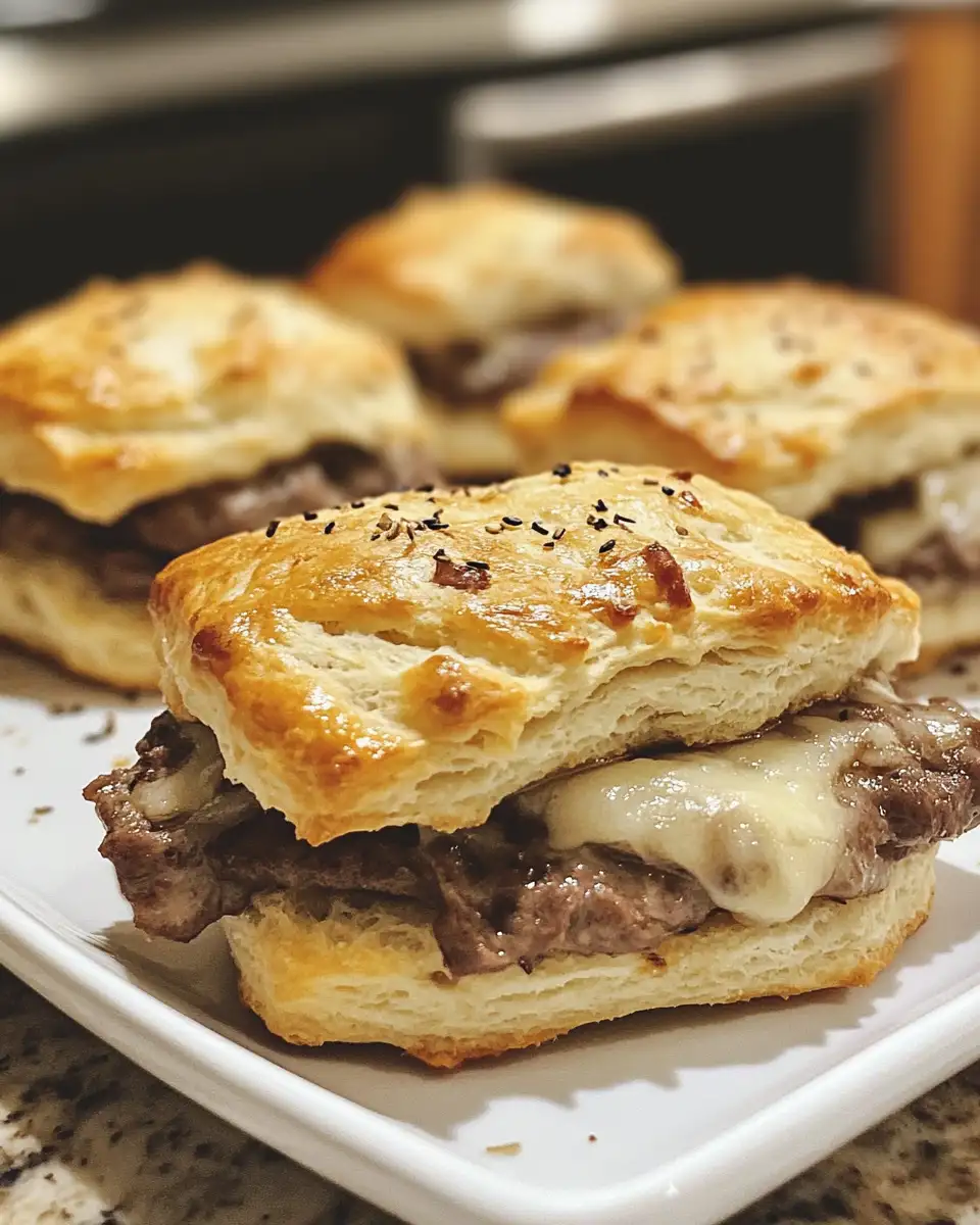 Irresistible Baked French Dip Biscuits: A Perfect Comfort Food Delight 6 Final dish - Irresistible Baked French Dip Biscuits: A Perfect Comfort Food Delight