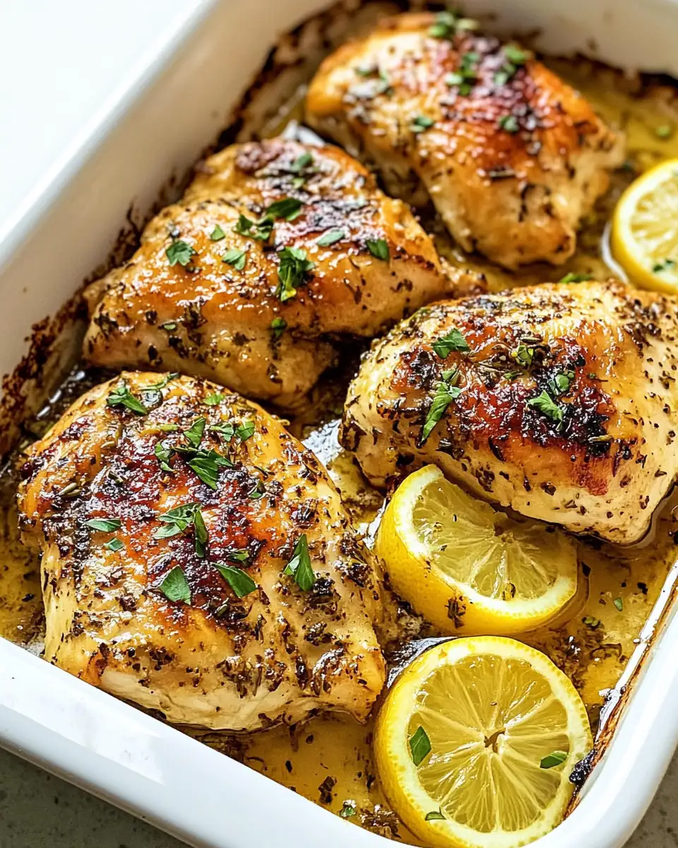 Irresistible Baked Greek Lemon Chicken: A Mediterranean Delight - Featured Image