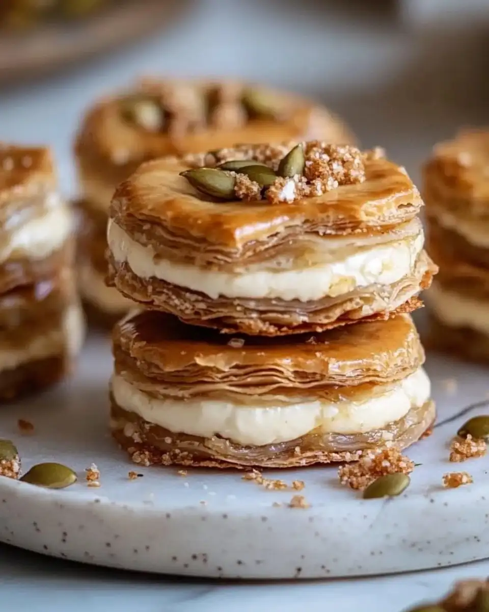 Decadent Delight: Baklava Cream Sandwich Cookies Unveiled - Featured Image