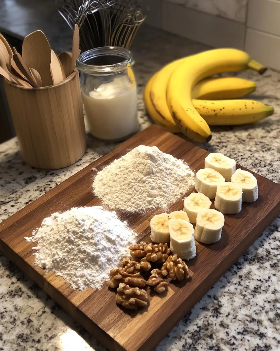 Banana Bread Bars: The Ultimate Snack Sensation 4 Ingredients for Banana Bread Bars: The Ultimate Snack Sensation