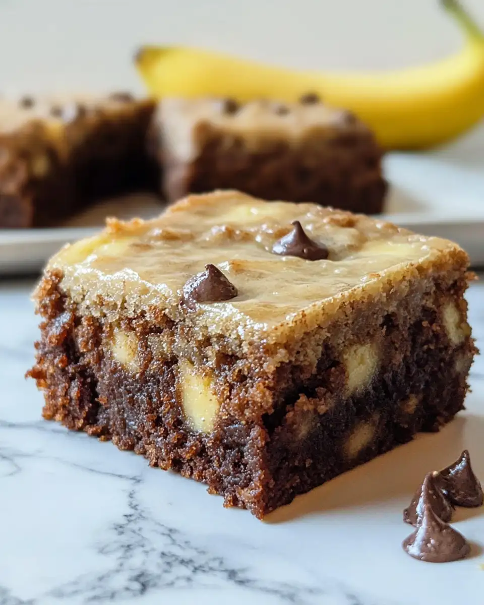 Banana Bread Brownies: A Sweet Fusion of Flavor and Comfort - Featured Image