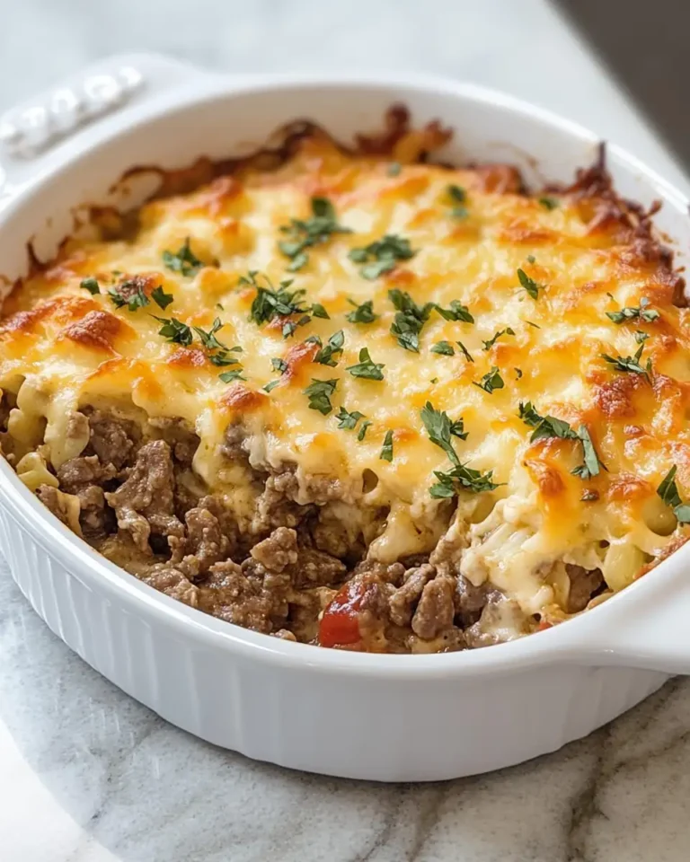 Savor the Comfort: Irresistible Beef Lombardi Casserole Recipe - Featured Image