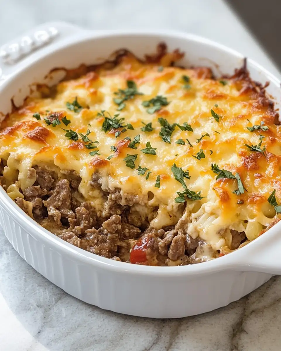 Savor the Comfort: Irresistible Beef Lombardi Casserole Recipe - Featured Image