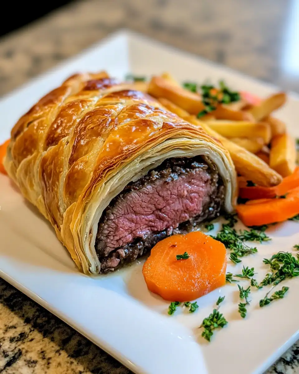 Final dish - Miniature Masterpieces A Bite-Sized Beef Wellington Adventure