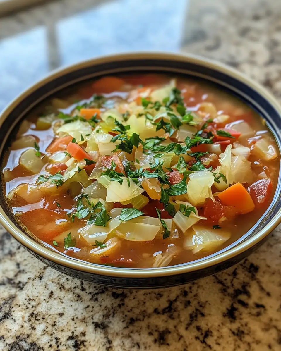 Slim Down with Flavor: Discover the Best Cabbage Fat Burning Soup 6 Final dish - Slim Down with Flavor: Discover the Best Cabbage Fat Burning Soup