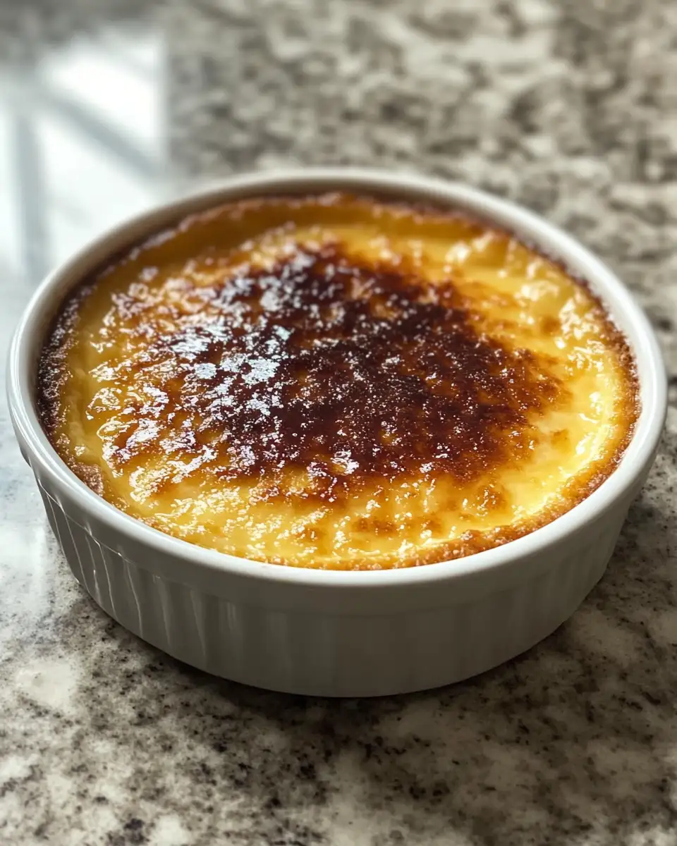 Decadent Delight Discover the BEST Crème Brûlée Cake 6 Final dish - Decadent Delight Discover the BEST Crème Brûlée Cake
