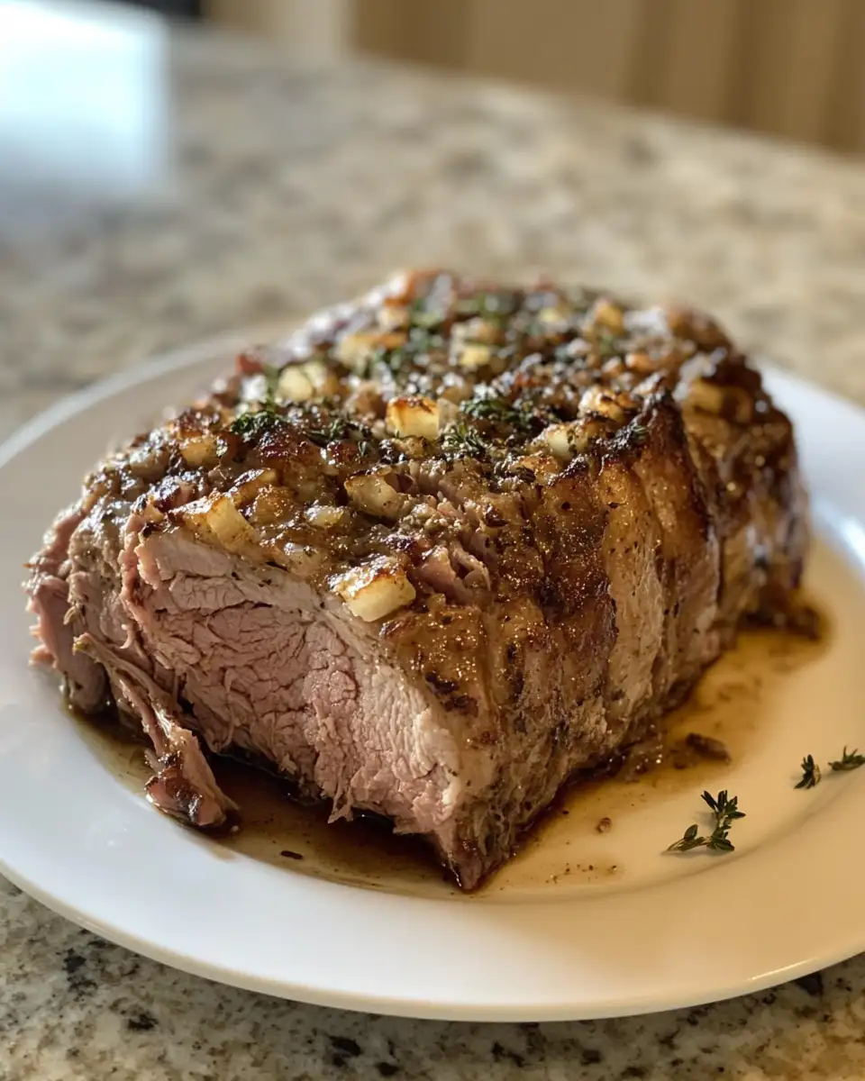 Final dish - Melt-in-Your-Mouth Magic: The Best Damn Slow Cooker Balsamic Pork Roast