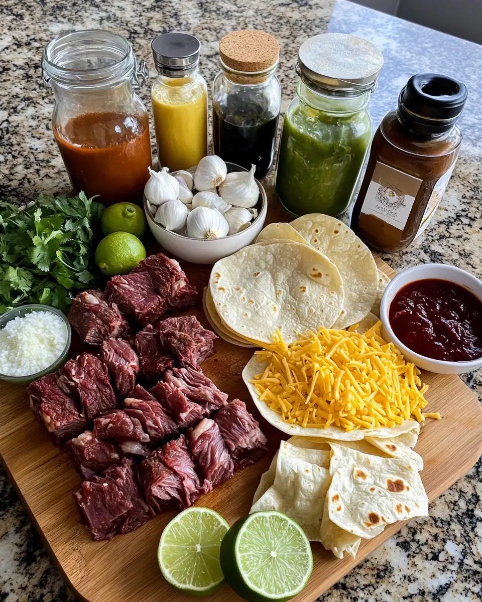 Ingredients for Birria Enchiladas: Spice Up Your Dinner with This Flavorful Twist