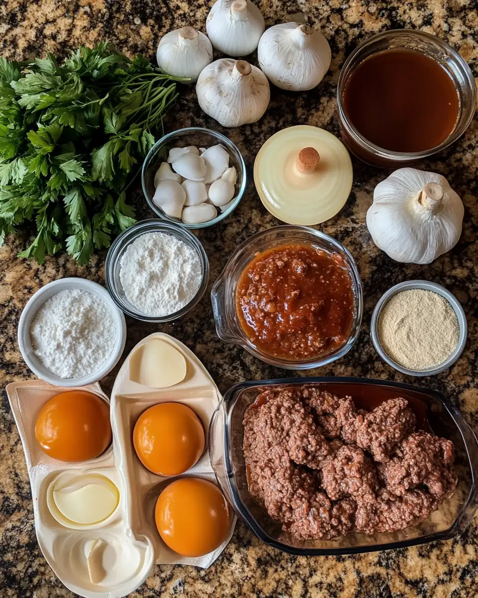 Ingredients for Master the Art of Comfort Food with Bobby Flay’s Ultimate Salisbury Steak Recipe