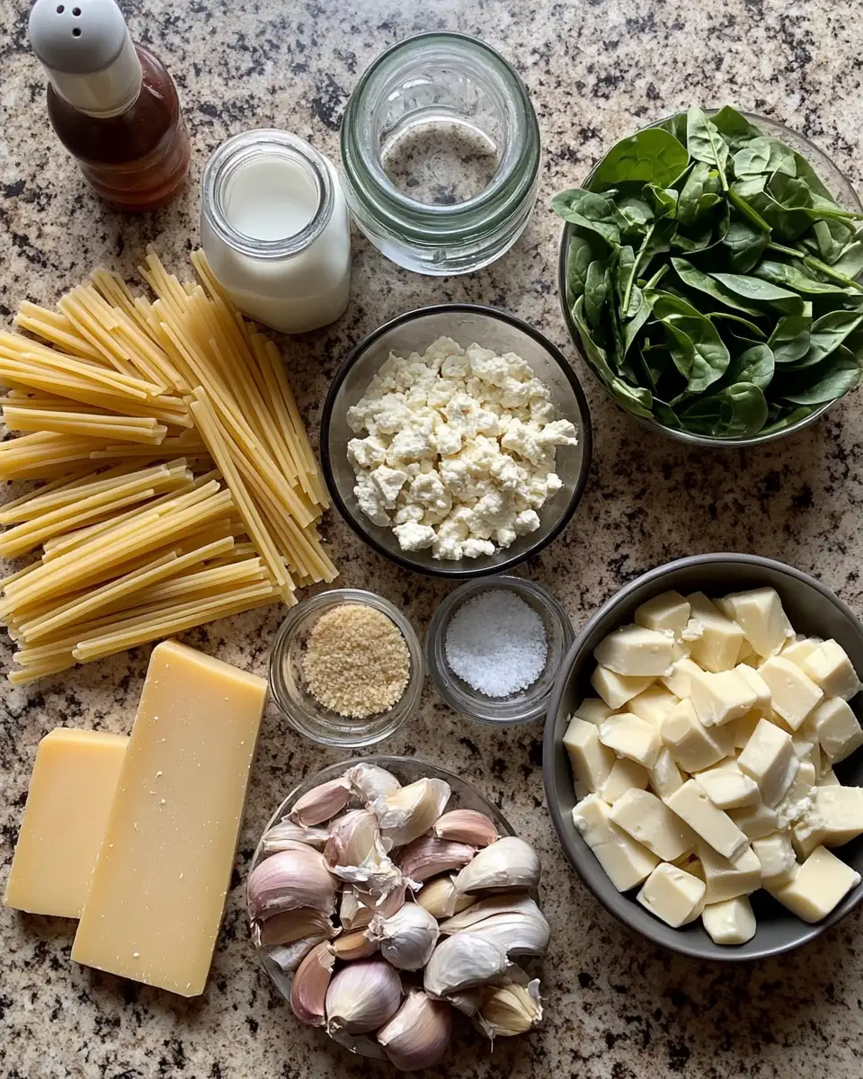 Ingredients for Creamy Boursin Chicken Pasta: Your Next Weeknight Obsession