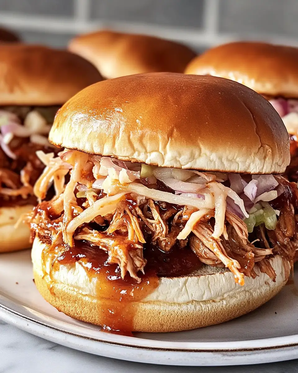 Irresistibly Sweet and Savory: Brown Sugar BBQ Pulled Pork Sliders Delight - Featured Image
