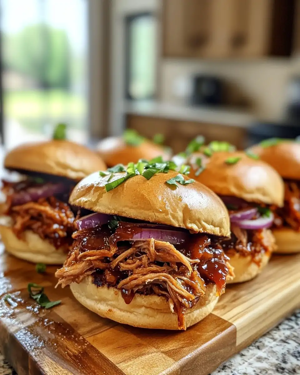 Final dish - Irresistibly Sweet and Savory: Brown Sugar BBQ Pulled Pork Sliders Delight