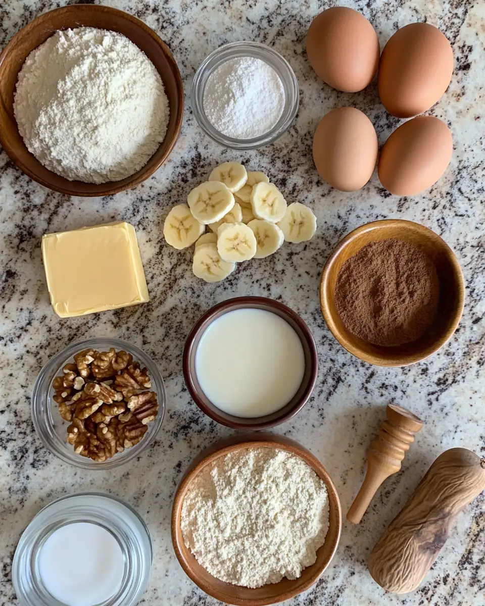 Irresistibly Sweet: Brown Sugar Cinnamon Banana Bread Loaf Delight 4 Ingredients for Irresistibly Sweet: Brown Sugar Cinnamon Banana Bread Loaf Delight