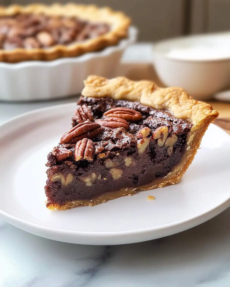 Decadence in a Slice: Discover the Ultimate Brownie Pecan Pie Delight - Featured Image