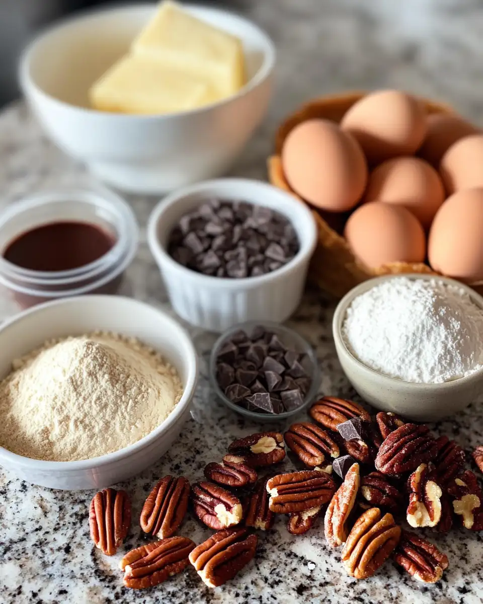 Decadence in a Slice: Discover the Ultimate Brownie Pecan Pie Delight 4 Ingredients for Decadence in a Slice: Discover the Ultimate Brownie Pecan Pie Delight