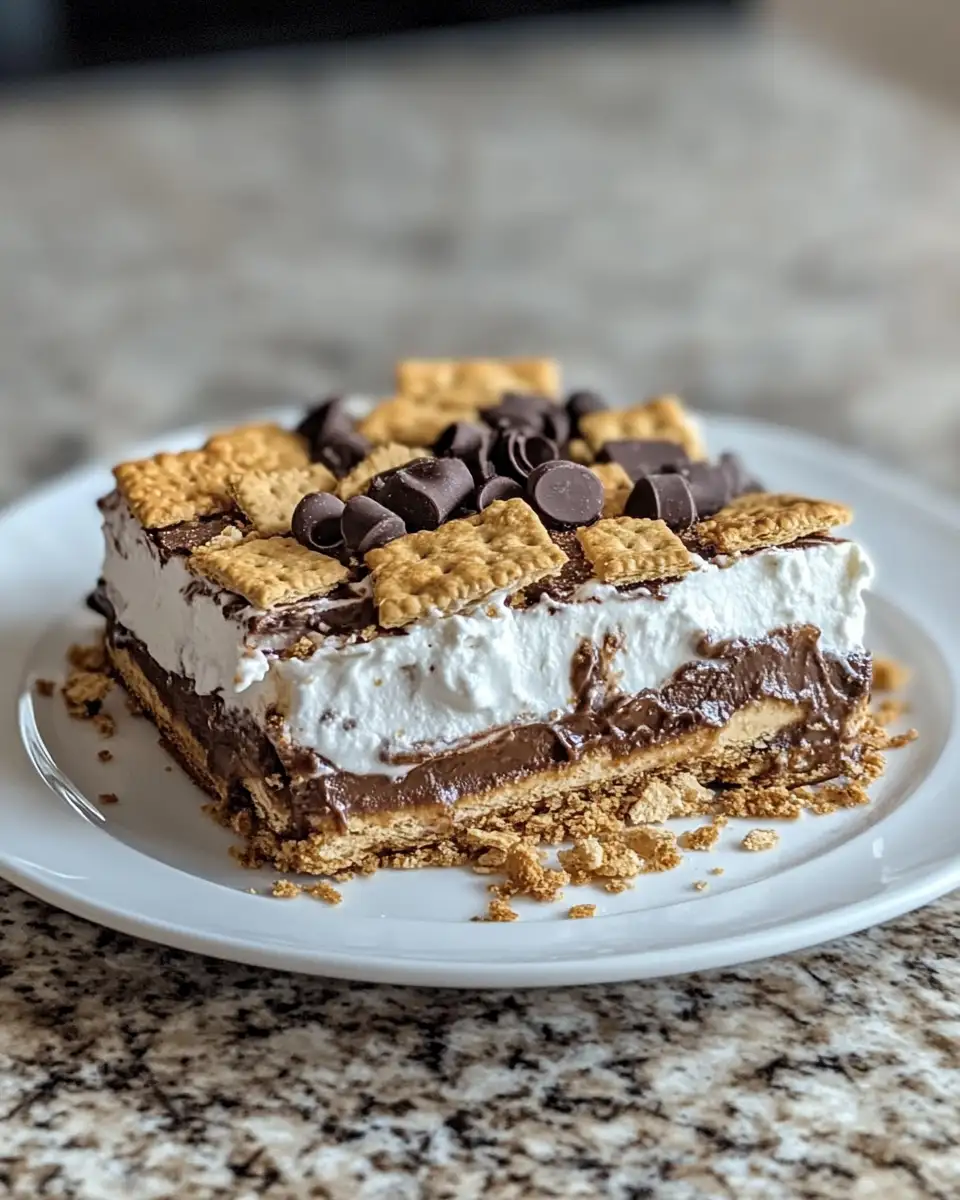 Sweet Indulgence Awaits with Buckeye Graham Crackers 6 Final dish - Sweet Indulgence Awaits with Buckeye Graham Crackers