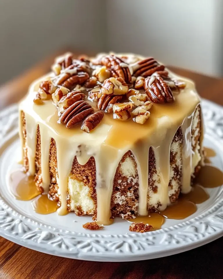 Decadent Delight: Dive into a Butter Pecan Praline Poke Cake Extravaganza 5 Decadent Delight: Dive into a Butter Pecan Praline Poke Cake Extravaganza - Featured Image