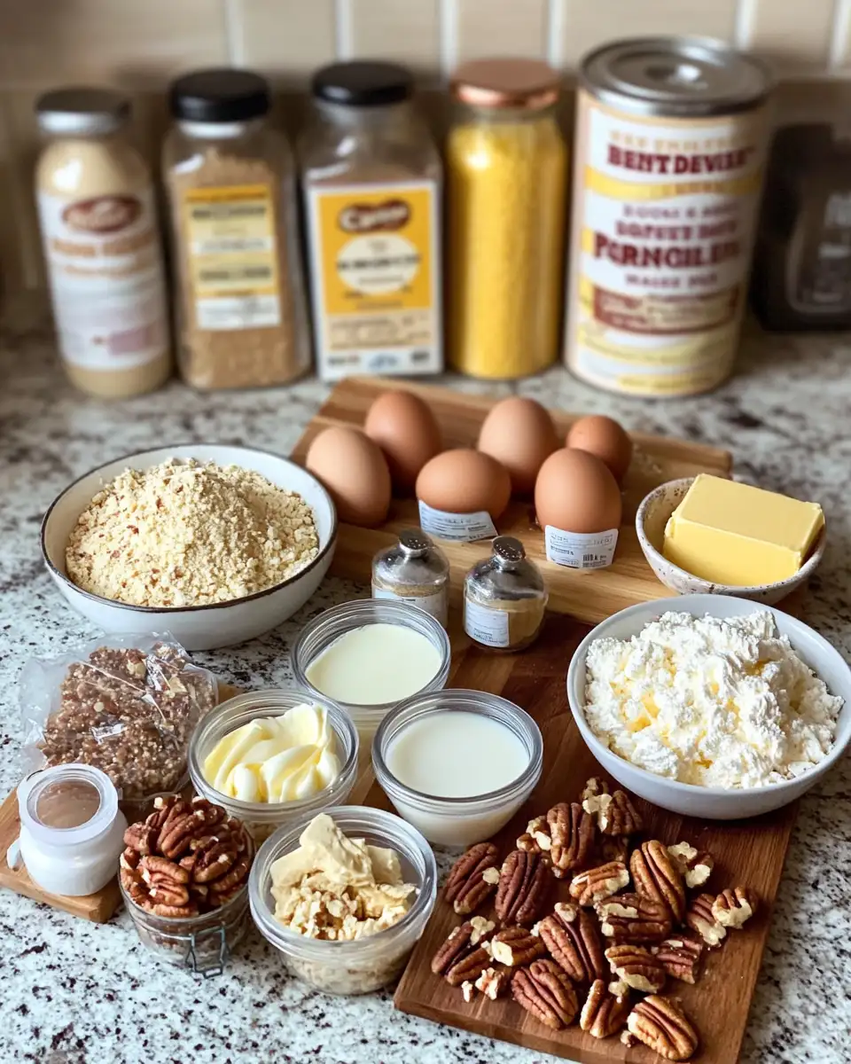 Decadent Delight: Dive into a Butter Pecan Praline Poke Cake Extravaganza 4 Ingredients for Decadent Delight: Dive into a Butter Pecan Praline Poke Cake Extravaganza
