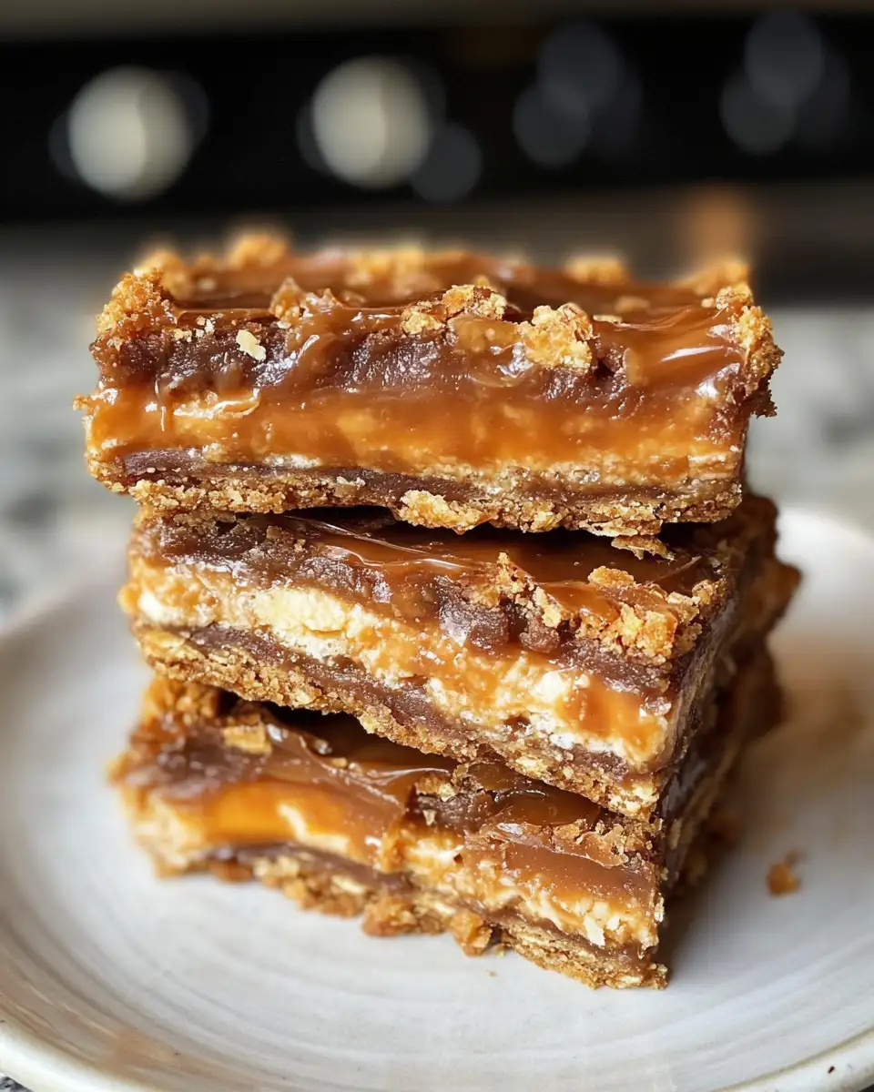 Decadent Delight: Irresistible Butterfinger Caramel Bars - Featured Image
