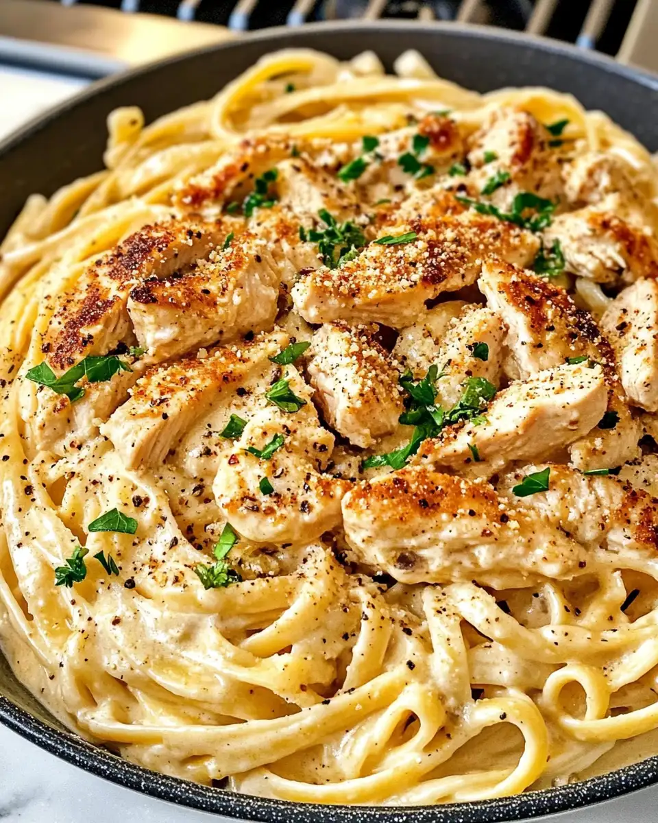 Spice Meets Cream: Unveiling the Ultimate Cajun Chicken Fettuccine Alfredo - Featured Image