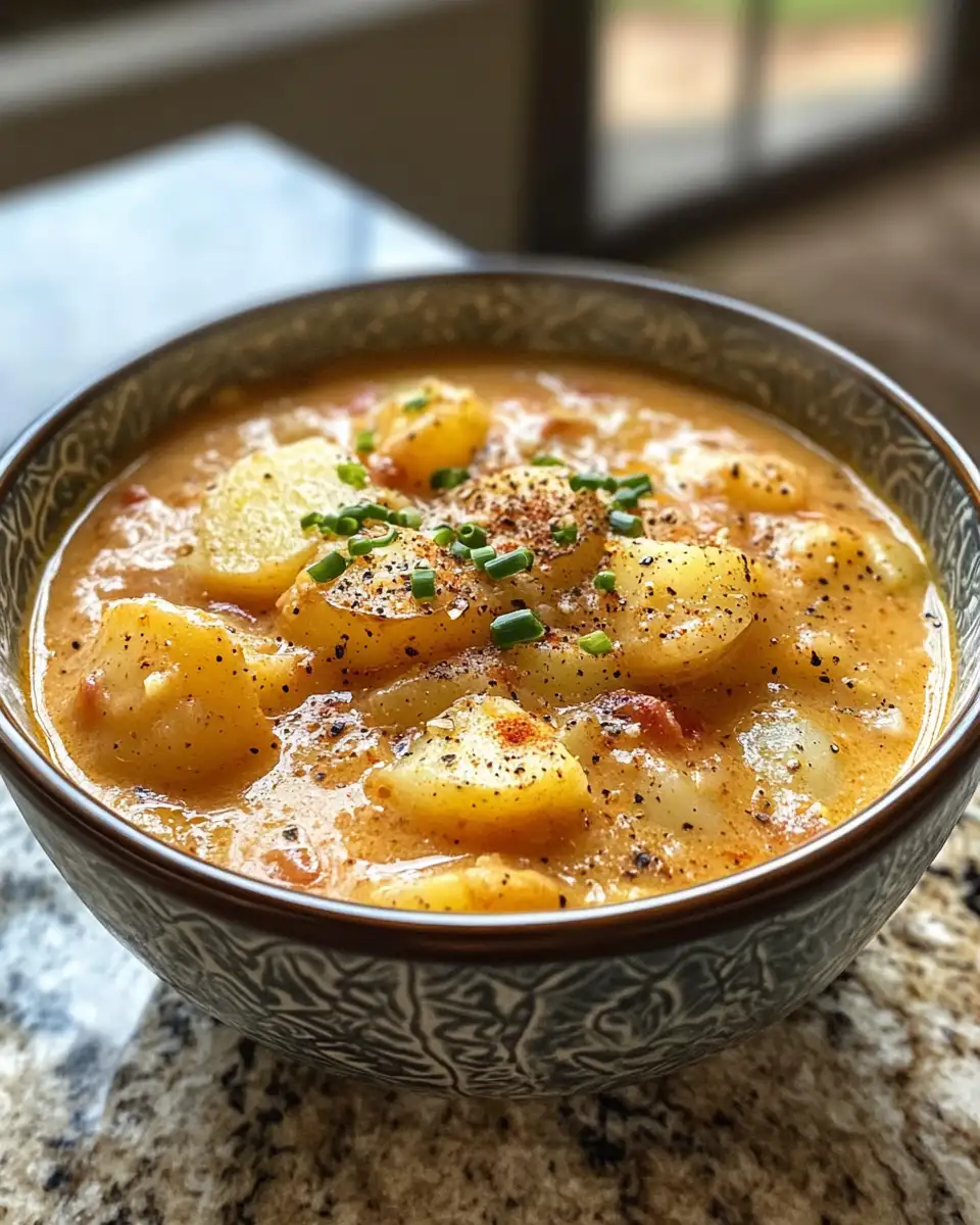 Final dish - Spice Up Your Spoon with Cajun Potato Soup Delight