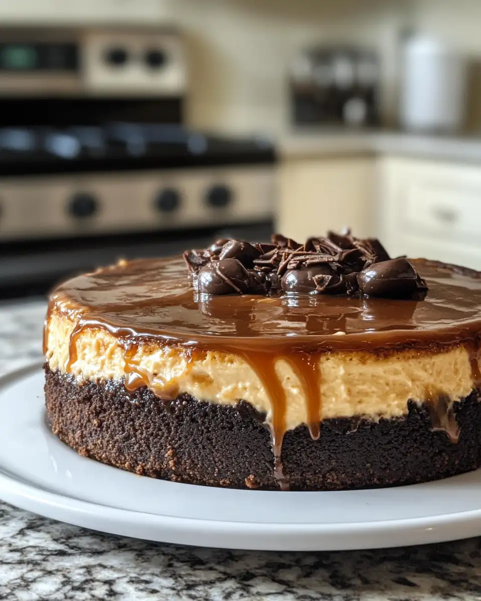 Indulge in Decadence: The Ultimate Caramel Brownie Cheesecake Experience 6 Final dish - Indulge in Decadence: The Ultimate Caramel Brownie Cheesecake Experience
