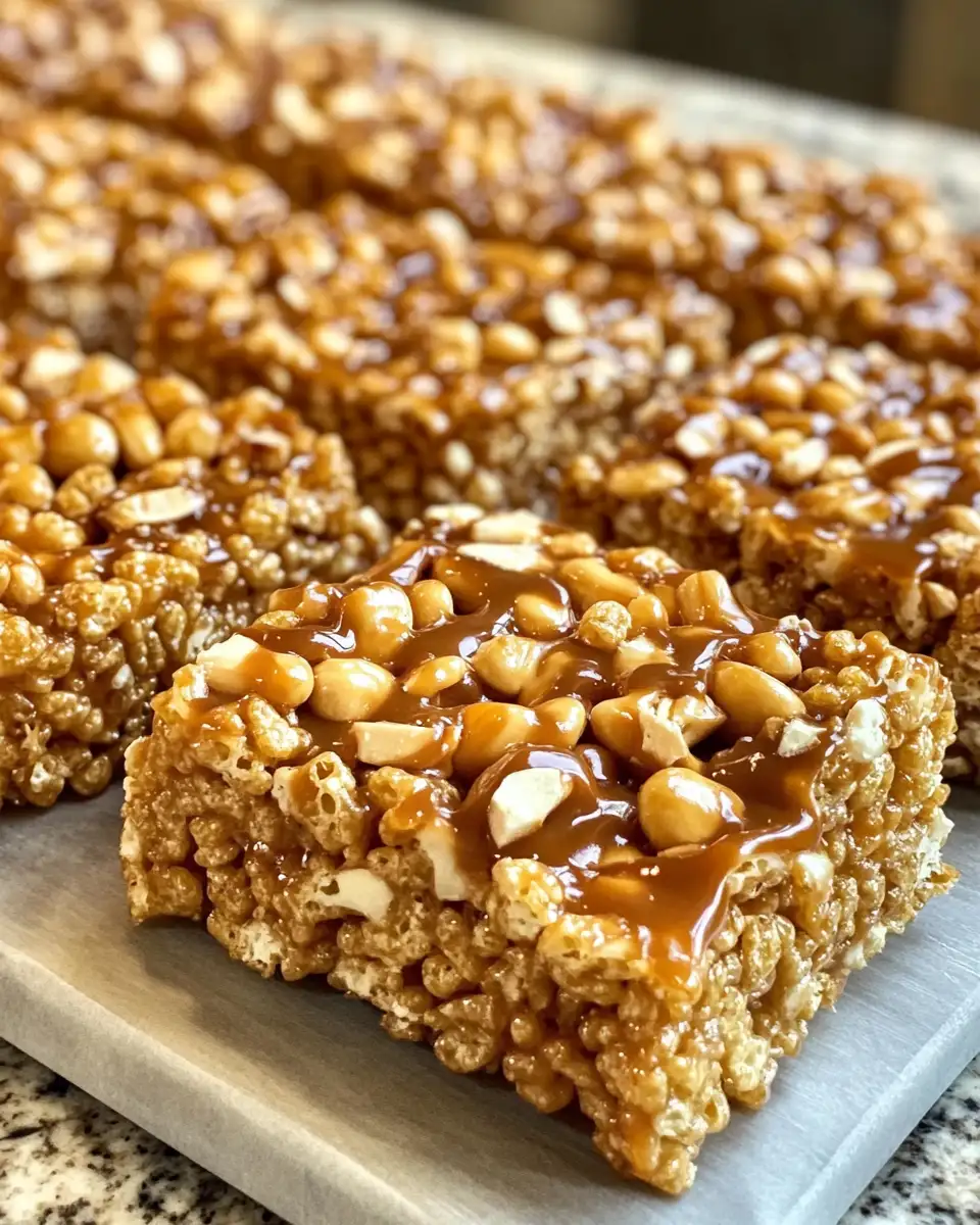 Indulge in the Ultimate Caramel Turtle Rice Krispies Treats Delight 6 Final dish - Indulge in the Ultimate Caramel Turtle Rice Krispies Treats Delight