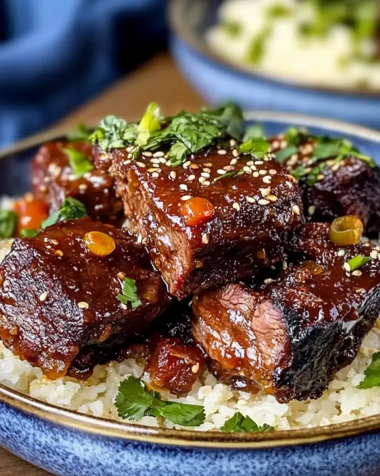 Melt-in-Your-Mouth Caramelized Slow Roast Asian Beef Short Rib Delight - Featured Image