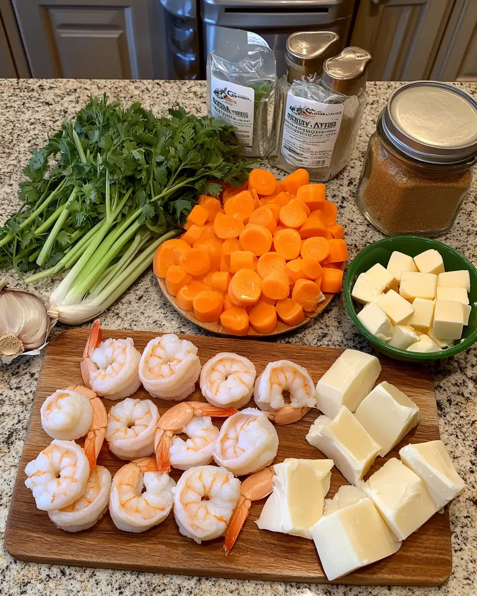 Dive Into Comfort: Cheddar Bay Biscuit Seafood Pot Pie Delight 4 Ingredients for Dive Into Comfort: Cheddar Bay Biscuit Seafood Pot Pie Delight