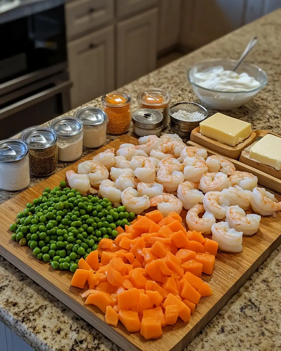 Ingredients for Ultimate Comfort: Cheddar Bay Biscuit Seafood Pot Pie Bliss