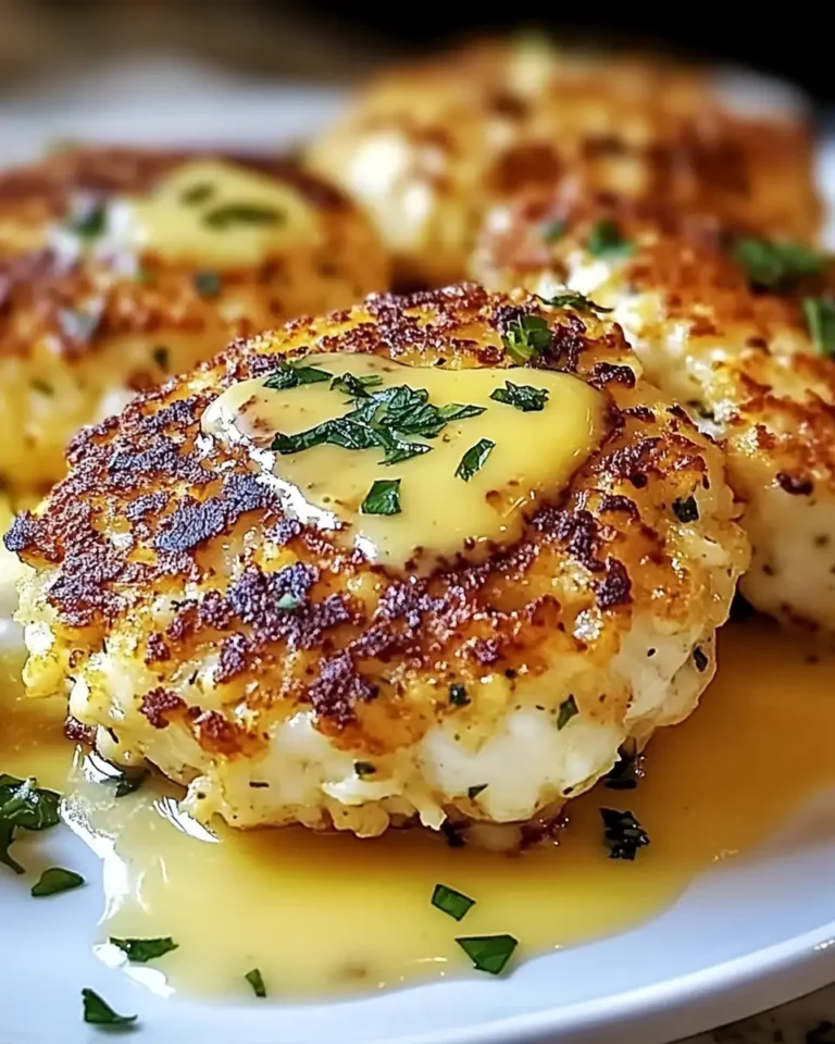 Irresistible Cheddar Bay Crab Cakes with Lemon Butter Drizzle - Featured Image