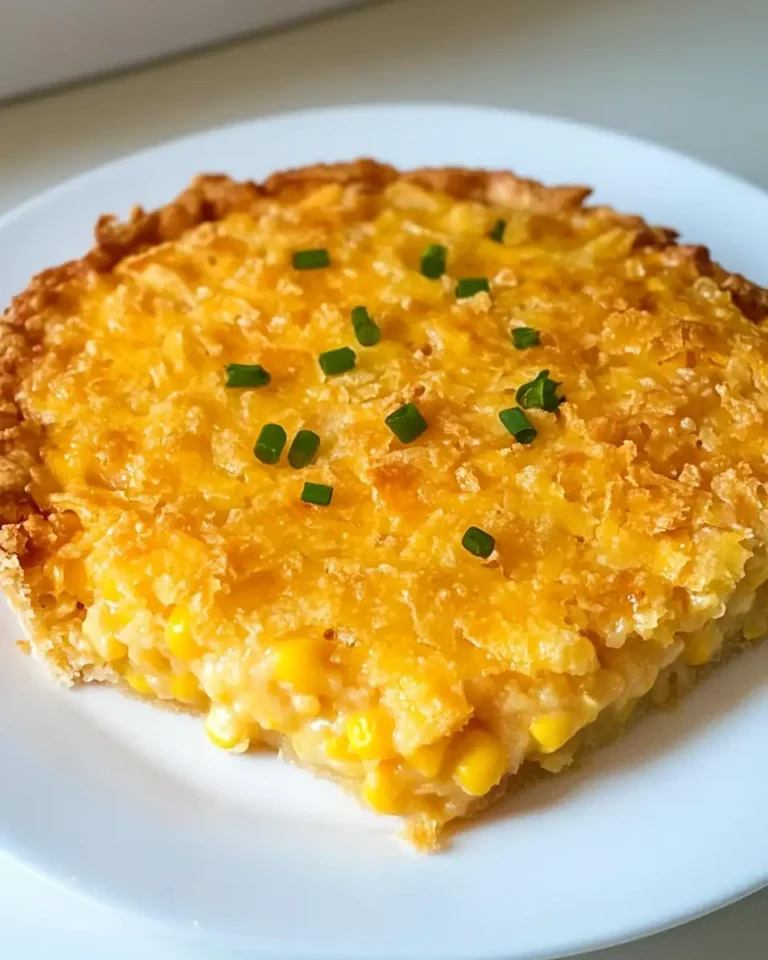 Cheesy Comfort: Dive into the Irresistible Cheddar Sweet Corn Pie - Featured Image