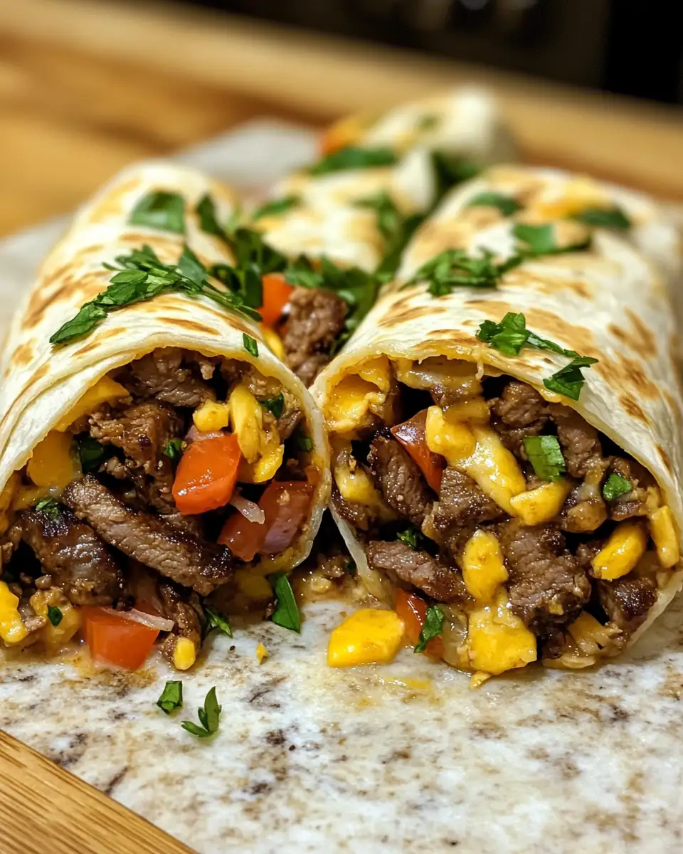 Cheesy Beef Wraps Recipe: A Savory Delight in Every Bite - Featured Image