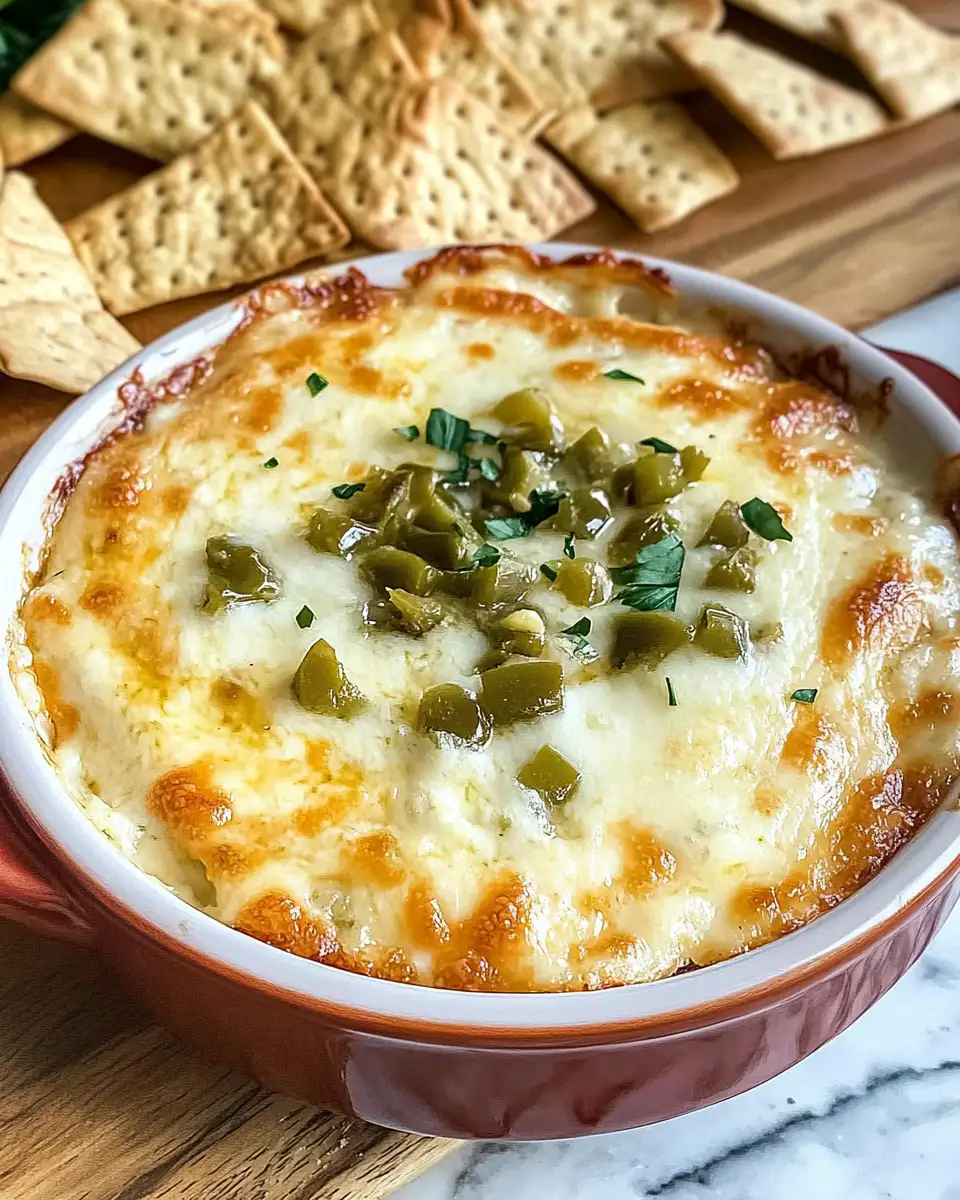 Irresistible Cheesy Hatch Green Chile Dip That Will Elevate Your Snack Game - Featured Image