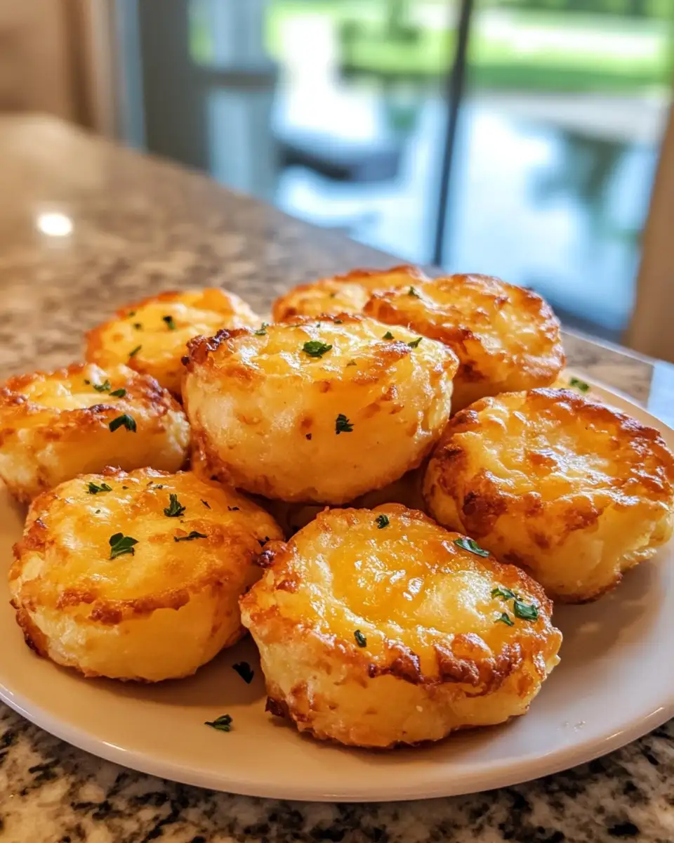 Final dish - Irresistible Cheesy Mashed Potato Puffs for Your Next Comfort Food Craving