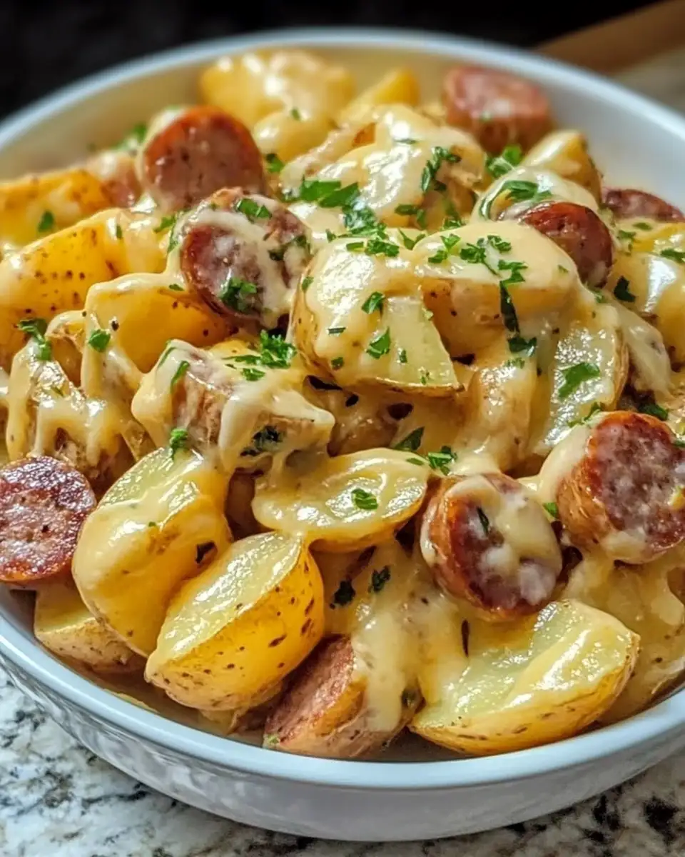 Cheesy Ranch Potatoes and Smoked Sausage: A Comfort Food Dream - Featured Image