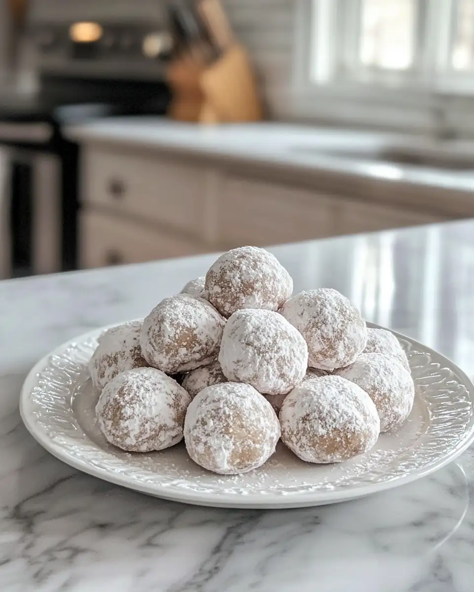 Sweet Bliss in Every Bite Cherry Snowball Cookies Delight 6 Final dish - Sweet Bliss in Every Bite Cherry Snowball Cookies Delight