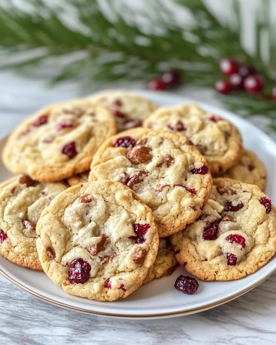 Irresistibly Chewy Christmas Cranberry Orange Cookies for Your Holiday Baking 6 Final dish - Irresistibly Chewy Christmas Cranberry Orange Cookies for Your Holiday Baking